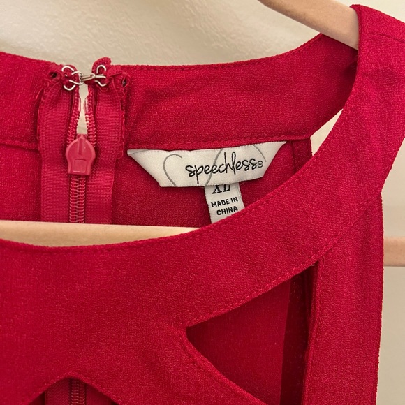 Halter Red Dress - Picture 3 of 8